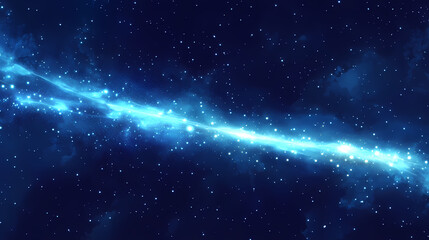 Wall Mural - speed blue light