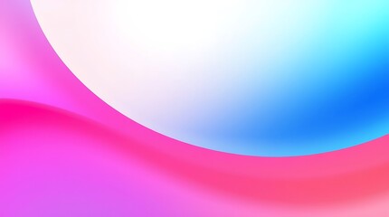 Wall Mural - Abstract pink and blue wave background.