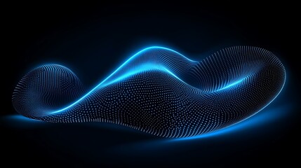 Energy and Motion Dynamic circular wave pattern background