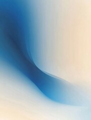 Wall Mural - A tranquil abstract gradient background with muted blues and soft beiges.featuring subtle color transitions.emphasizing calm and serenity.ideal for corporate and professional content