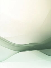 Wall Mural - A tranquil abstract gradient background with soft creams and muted greens.featuring gentle color transitions.focusing on peace and relaxation.ideal for wellness and beauty content