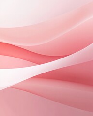 Wall Mural - A tranquil abstract gradient background with soft pinks and pastel greens.featuring smooth color shifts.focusing on peace and elegance.ideal for wellness and beauty visuals