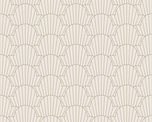 Wall Mural - art deco seamless pattern in vintage and retro style