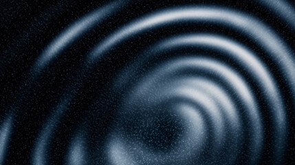 Fototapete - Elegant dark blue abstract background with circular gradient and glowing effect, designed to add depth and sophistication to creative projects in fashion, art, interior design, advertising, and graphi