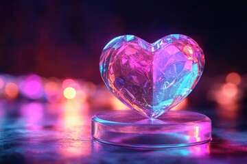 Sticker - Heart with Candles