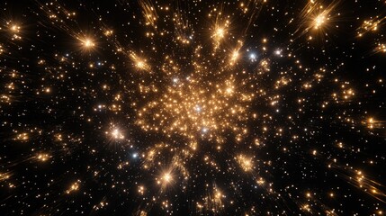 Wall Mural - Night star cluster