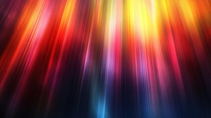 Wall Mural - Abstract vibrant light rays background.