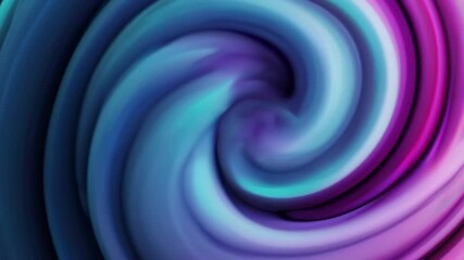 Poster - Abstract vivid swirling pattern in blue and purple, vibrant color fusion. Artistic design concept