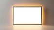 © Yana Zolotova - Rectangular glowing panel with soft warm light