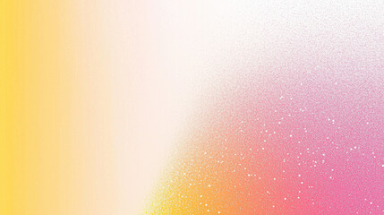 Leinwandbilder - Soft pastel gradient background with pink, orange, and yellow tones featuring a grainy texture. Ideal for design templates, banners, and posters. Ultra-realistic soft-focus abstract wallpaper concept.