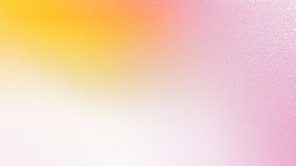 Leinwandbilder - Soft pastel gradient background with pink, orange, and yellow tones featuring a grainy texture. Ideal for design templates, banners, and posters. Ultra-realistic soft-focus abstract wallpaper concept.