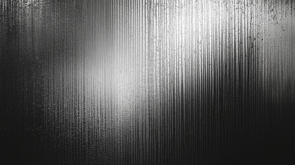 Aufkleber - Abstract black and white background with a fine metal texture, illuminated by soft light from above. The grainy gradient creates a natural wood or rough paper effect, perfect for design projects empha