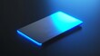 © J. Thamanoon - Exploring Innovations in Credit Card Technology Under a Mesmerizing Blue Light Display on Dark Background