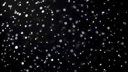 Shining and sparkling confetti. Festive bokeh background	