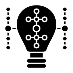 Poster - Light bulb Icon