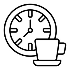 Poster - Coffee break Icon