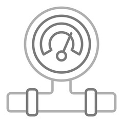 Poster - Pressure gauge Icon