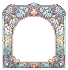 Wall Mural - PNG Arch art nouveau architecture backgrounds frame.