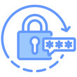 © Uniconlabs - Password Reset Blue Icon