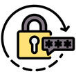 © Uniconlabs - Password Reset Outline Color Icon