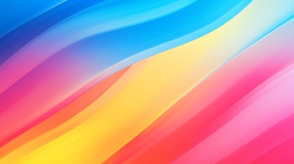 Wall Mural - a vibrant carnival gradient background.featuring bright reds, blues, and yellows.emphasizing celebra