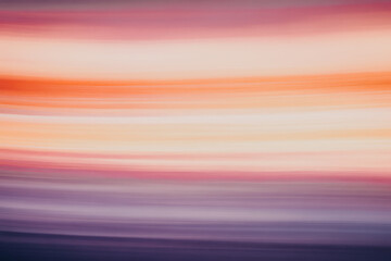 Wall Mural - A colorful, abstract painting with a purple and orange background