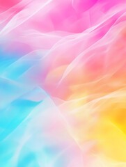 Wall Mural - a vibrant gradient background with candy shop colors.featuring bright pinks, blues, and yellows.conv