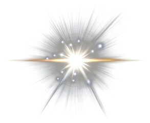 Wall Mural - png sunlight effect flare illustration.