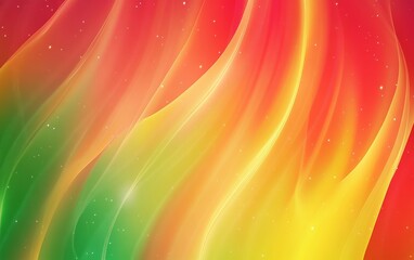 Wall Mural - a vibrant gradient background with carnival parade colors.featuring bright reds, greens, and yellows