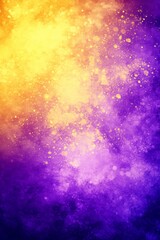 Wall Mural - a vibrant gradient background with carnival purple and gold colors.featuring bright purples and yell
