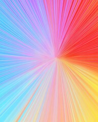 Wall Mural - a vibrant gradient background with carnival ride colors.featuring bright reds, blues, and yellows.co