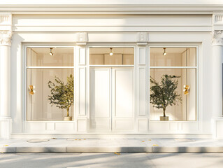 luxury storefront boutique