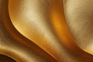Wall Mural - shimmering gold textured metal surface with rich sheen perfect for luxury backgrounds and elegant ar