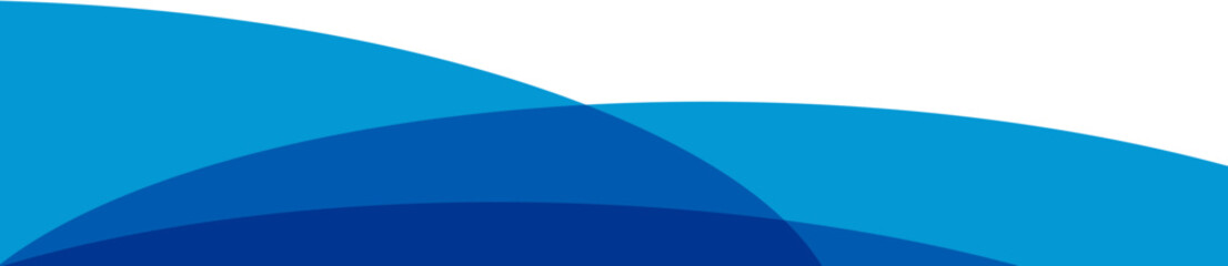 Wall Mural - divider header for app, banners or posters. set of template dividers shapes for website. curve lines