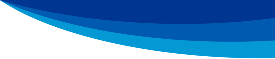 Wall Mural - divider header for app, banners or posters. set of template dividers shapes for website. curve lines