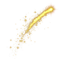Wall Mural - png a vector glowing gold light effect illustration lighting night.