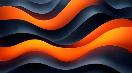 Fototapete - Mesmerizing Abstract Gradient Wave Texture with Noise Effect   A Vibrant and Fluid Background Ideal for Modern Poster Banner or Digital Advertising Design