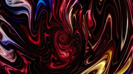Poster - Colorful abstract swirl pattern with vibrant tones, artistic expression concept