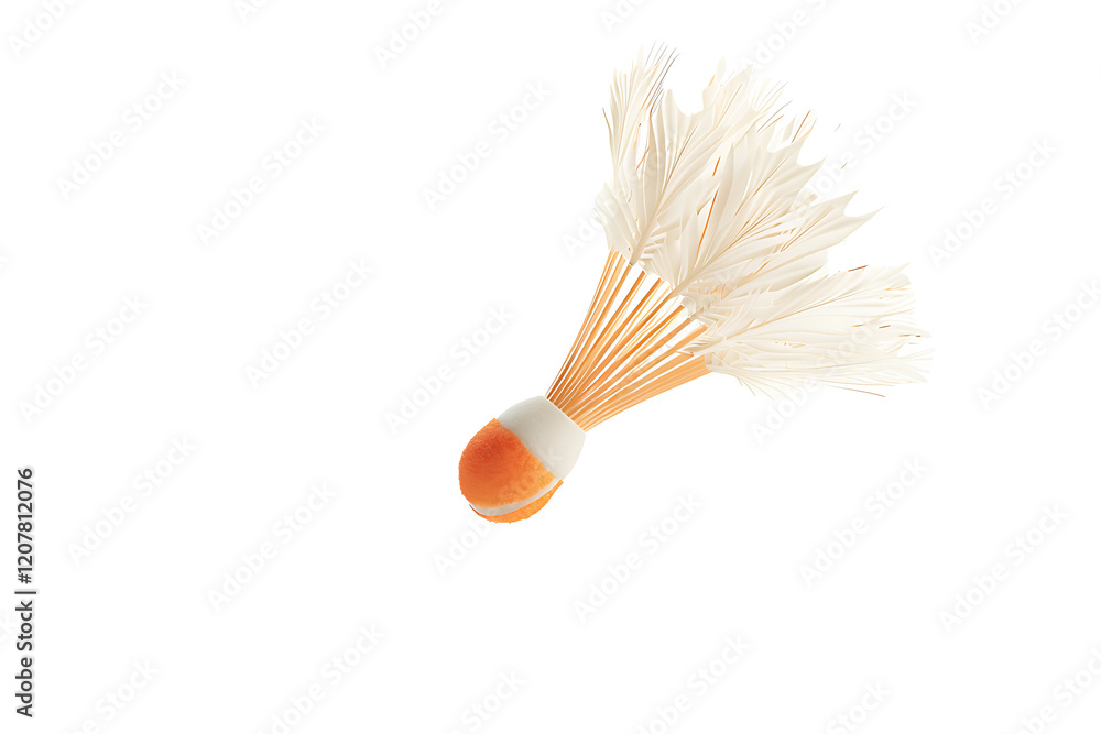 badminton shuttlecock isolated on a transparent background Stock Photo ...