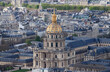© robertharding - Aerial view over city including Cathedrale Saint Louis des Invalides, Paris, France