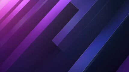 Wall Mural - Abstract dark blue purple gradient background with diagonal geometric shape and line