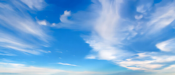 Wall Mural - cloud shadows flowing in the sky ,wonderful paintings of sky and clouds