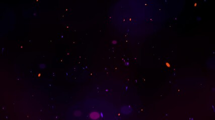 Aufkleber - red Particles Motion Background video