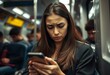 © iushakovsky - Tired woman on a crowded train