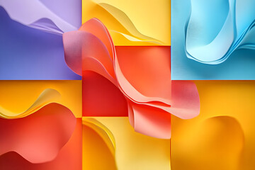 Wall Mural - abstract colorful background