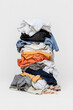 © Oksana_Latysheva - Big pile of dirty laundry, isolated on white background