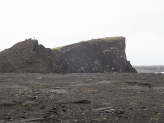 Wall Mural - Landscape of Iceland at the ocean