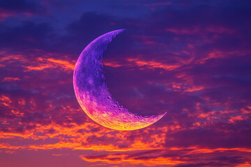 Wall Mural - ramadan kareem moon