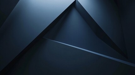 Wall Mural - abstract geometric shapes in shades of blue creating a modern and sleek atmosphere.