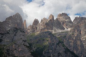 Wall Mural -  The peaks of Brenta dolomites